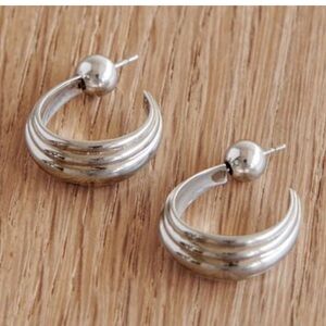 Sophie Buhai 925 Sterling Silver Blondeau Hoops